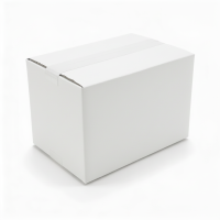 Faltkarton 217 x 172 x 110 mm - zweiwellig wei&szlig;