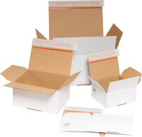 Automatikbodenkarton 160 x 130 x 70 mm weiß