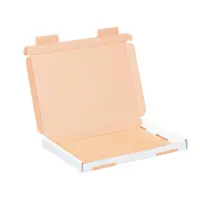 Großbriefkarton 230 x 160 x 20 mm Weiß