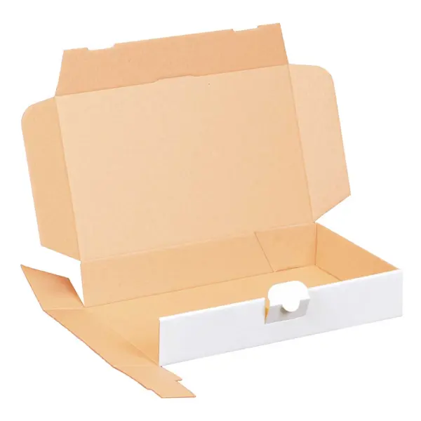 Maxibriefkarton 240 x 160 x 45 mm Weiß