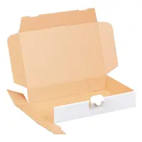 Maxibriefkarton 240 x 160 x 45 mm Wei&szlig;