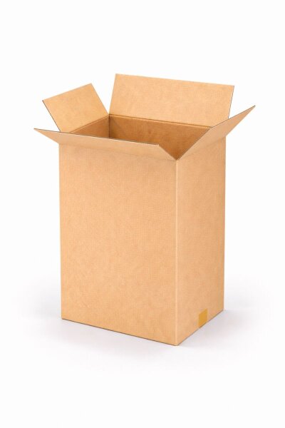 Faltkarton 400 x 300 x 450 mm - zweiwellig mit Höhenriller bei 350 / 400 mm