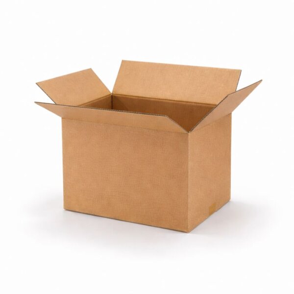 Faltkarton 350x240x290 mm - zweiwellig mit Höhenriller bei 180/220 mm