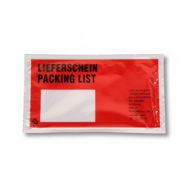 Lieferscheintasche „Lieferschein“ DIN DIN lang (1.000 Stück)